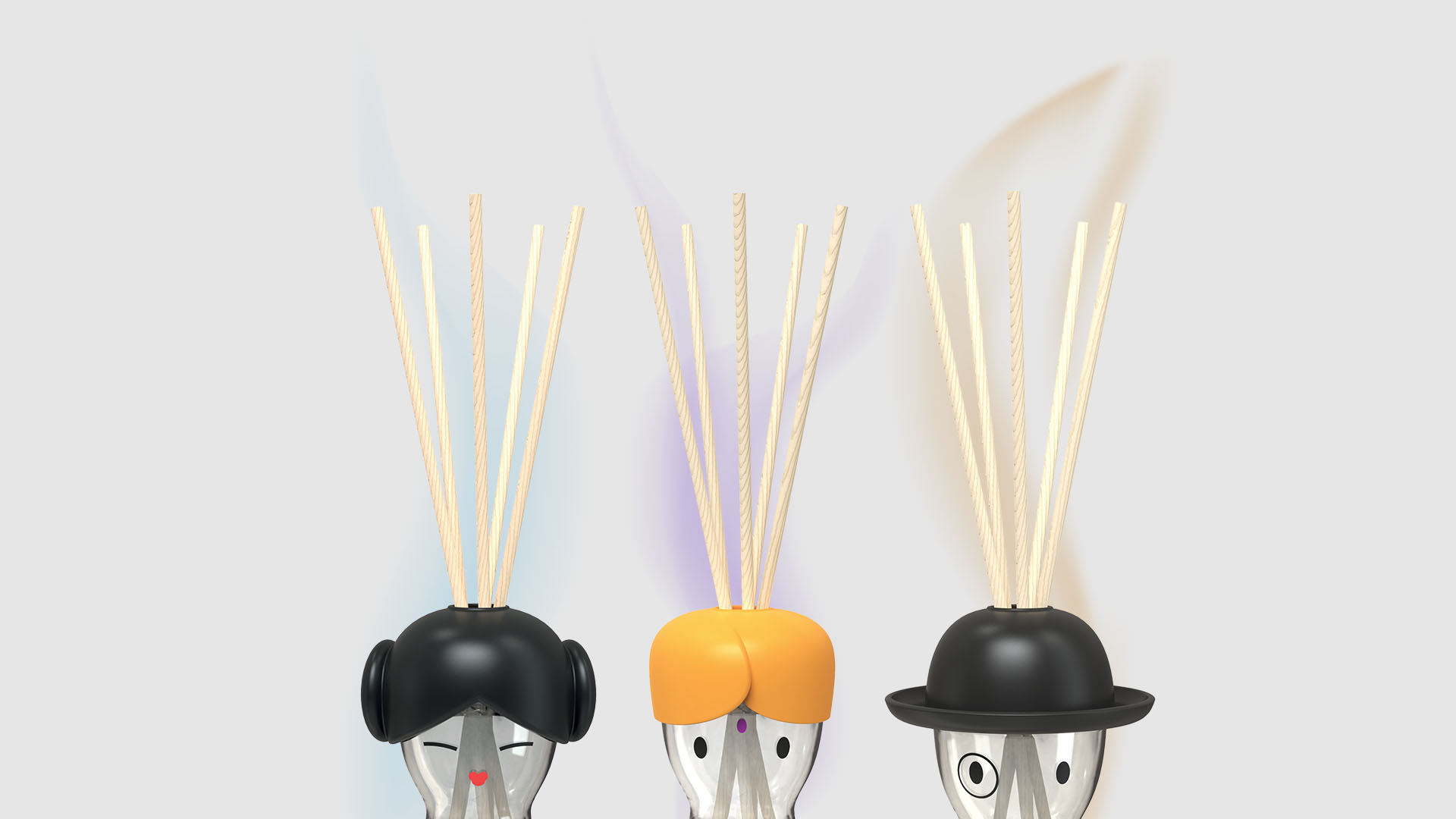 Immagine Art of Fragrances. Omini Mondo: diffusori di essenze per fare il giro del mondo.