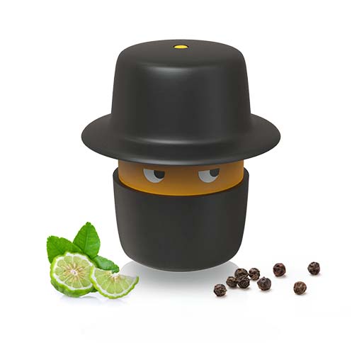 Profumatore Spray Ambiente Inkognito Pepper Bergamot - Fragranza Agrumata Legnosa, Design Italian Style